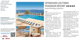 Alltours Wyndham loutraki poseidon resort Angebot