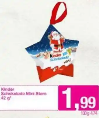 Sutterlüty Kinder Schokolade Mini Stern 42g Angebot