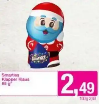 Sutterlüty Smarties Klapper Klaus 85g Angebot