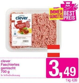 Sutterlüty Clever Faschiertes Gemischt 700g Angebot
