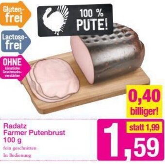 Sutterlüty Radatz Farmer Putenbrust 100g Angebot