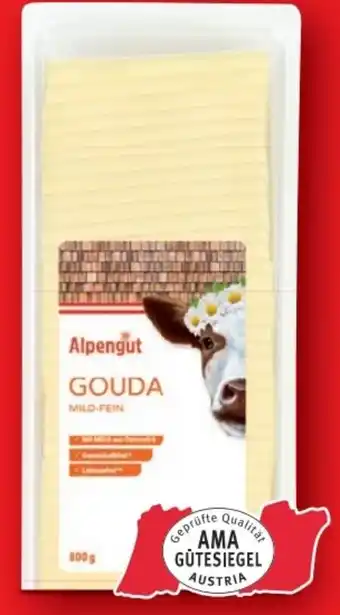 Lidl Alpengut Gouda Angebot