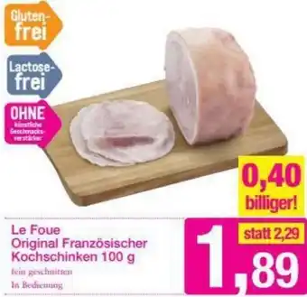 Sutterlüty Le Foue Original Französischer Kochschinken 100g Angebot