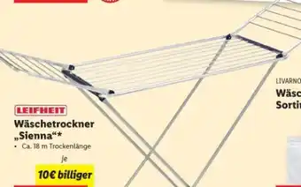 Lidl Leifheit Wäschetrockner Sienna Angebot