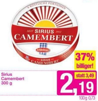Sutterlüty Sirius Camembert 300g Angebot