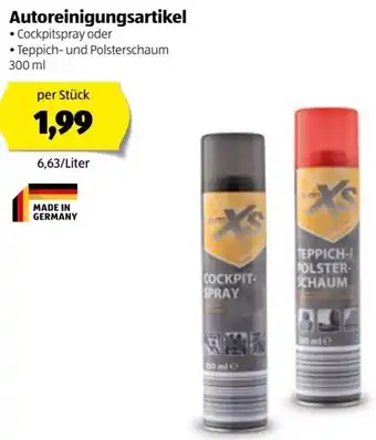 Hofer Autoreinigungsartikel 300 ml Angebot