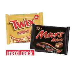 Maximarkt Mars, Milky Way, Snickers oder Twix Minis Maximarkt Angebot