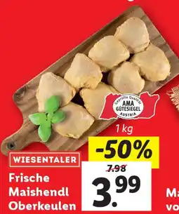 Lidl Frische Maishendl Oberkeulen Angebot