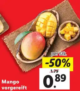 Lidl Mango vorgereift Angebot