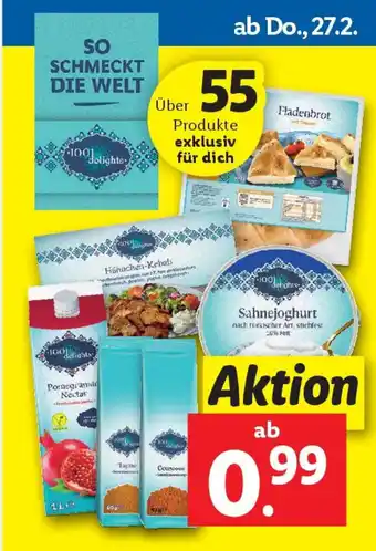 Lidl 100 Delights Angebot