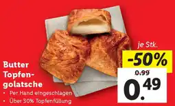 Lidl Butter Topfen- golatsche Angebot