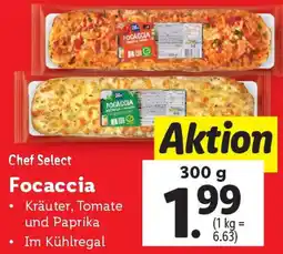 Lidl Chef Select Focaccia Angebot