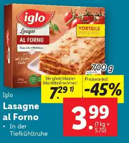 Lidl Lasagne al Forno Angebot