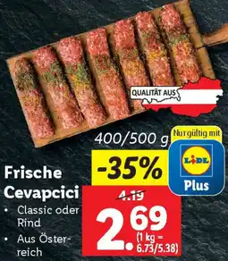 Lidl Frische Cevapcici Angebot