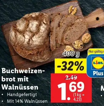 Lidl Buchweizen- brot mit Walnüssen Angebot