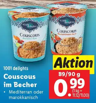 Lidl Couscous im Becher Angebot