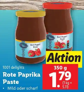 Lidl Rote Paprika Paste Angebot