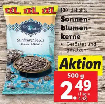 Lidl Sonnen- blumenkerne Angebot