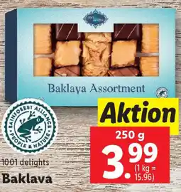 Lidl Baklava Angebot