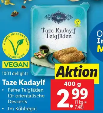 Lidl Taze Kadayif Angebot