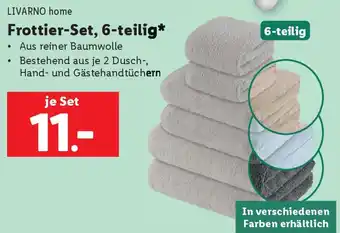 Lidl Frottier-Set Angebot