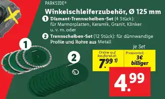 Lidl Winkelschleiferzubehör Angebot