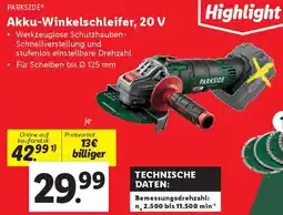 Lidl Akku-Winkelschleifer Angebot