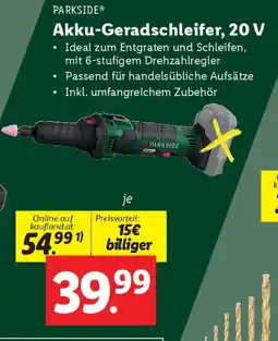 Lidl Akku-Geradschleifer Angebot