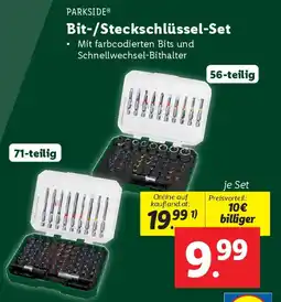 Lidl Bit-/Steckschlüssel-Set Angebot