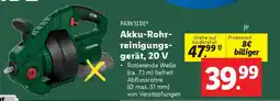 Lidl Akku-Rohr- reinigungs- gerät Angebot