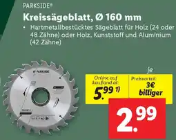 Lidl Kreissägeblatt Angebot