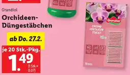 Lidl Orchideen- Düngestäbchen Angebot