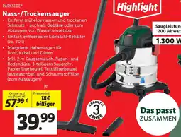 Lidl Nass-/Trockensauger Angebot