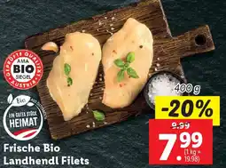 Lidl Frische Bio Landhendl Filets Angebot