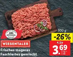 Lidl Frisches mageres Faschiertes gemischt Angebot