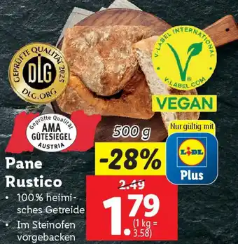 Lidl Pane Rustico Angebot