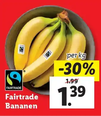 Lidl Fairtrade Bananen Angebot