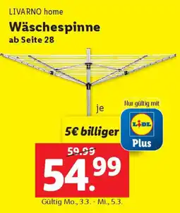 Lidl Wäschespinne Angebot