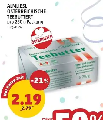 PENNY Almliesl österreich teebutter Angebot