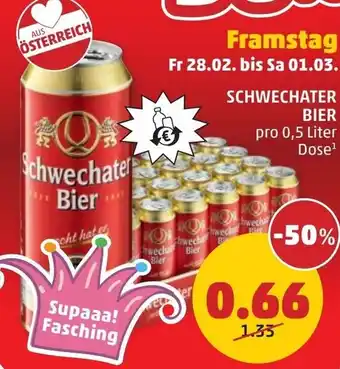 PENNY Schwechater Bier Angebot