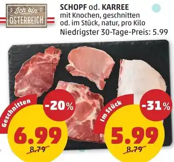 PENNY Schopf od. karree Angebot