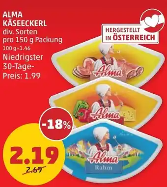 PENNY Alma käseeckerl Angebot