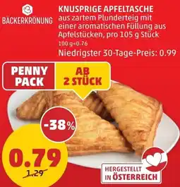 PENNY Knusprige apfeltasche Angebot