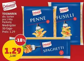 PENNY Teigwaren Angebot