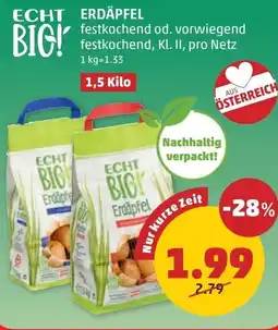 PENNY Erdäpfel Angebot