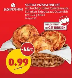 PENNY Saftige pizzaschnecke Angebot