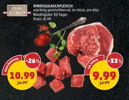 PENNY Rindsgulaschfleisch Angebot