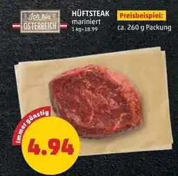 PENNY Hüftsteak Angebot