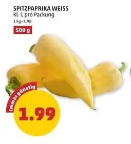 PENNY Spitzpaprika weiss Angebot