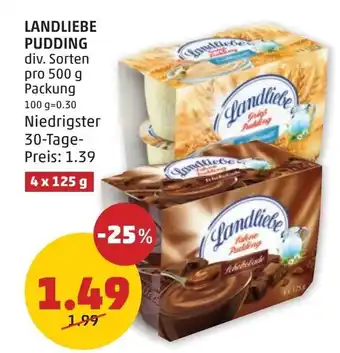 PENNY Landliebe pudding Angebot